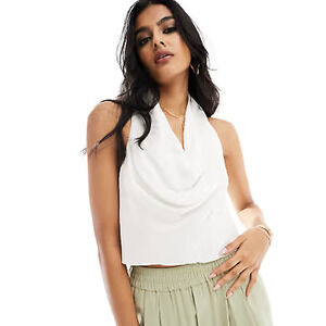 Sndys Halterneck Backless Top - XS - White